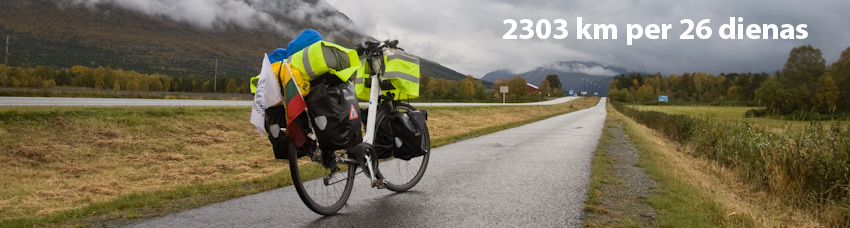 Pradžia. Žygis dviračiu per Norvegiją paremti onkologinėmis ligomis sergančius vaikus
